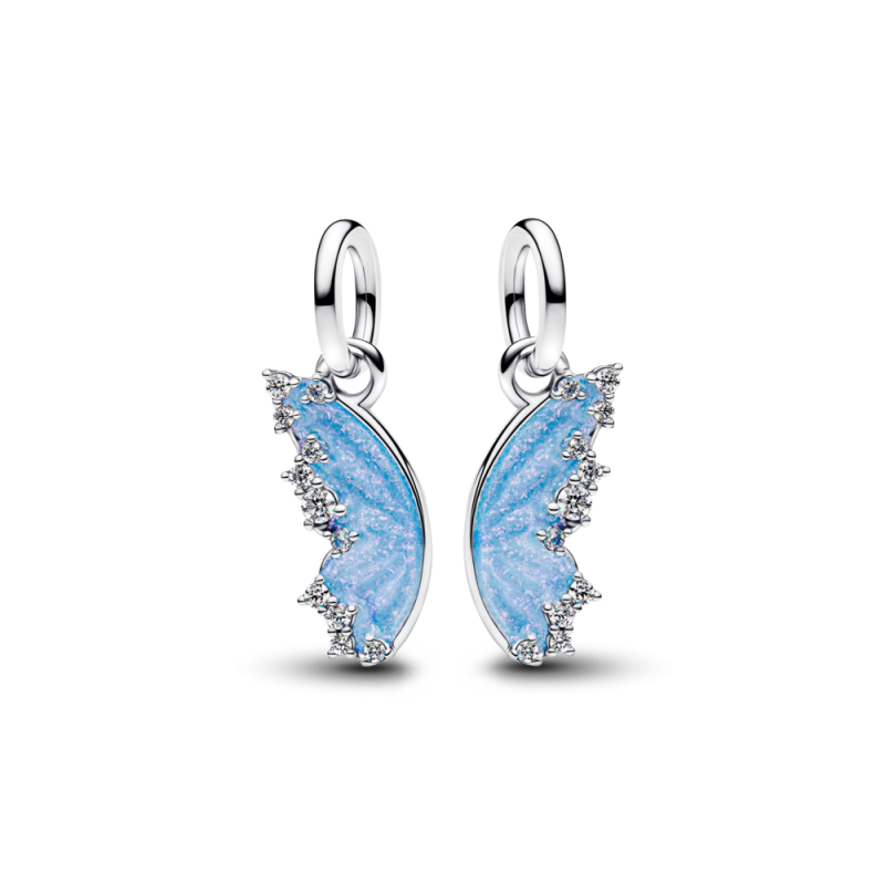 Charm Pandora Colgante Doble Alas Mariposa en plata de ley 794244C01