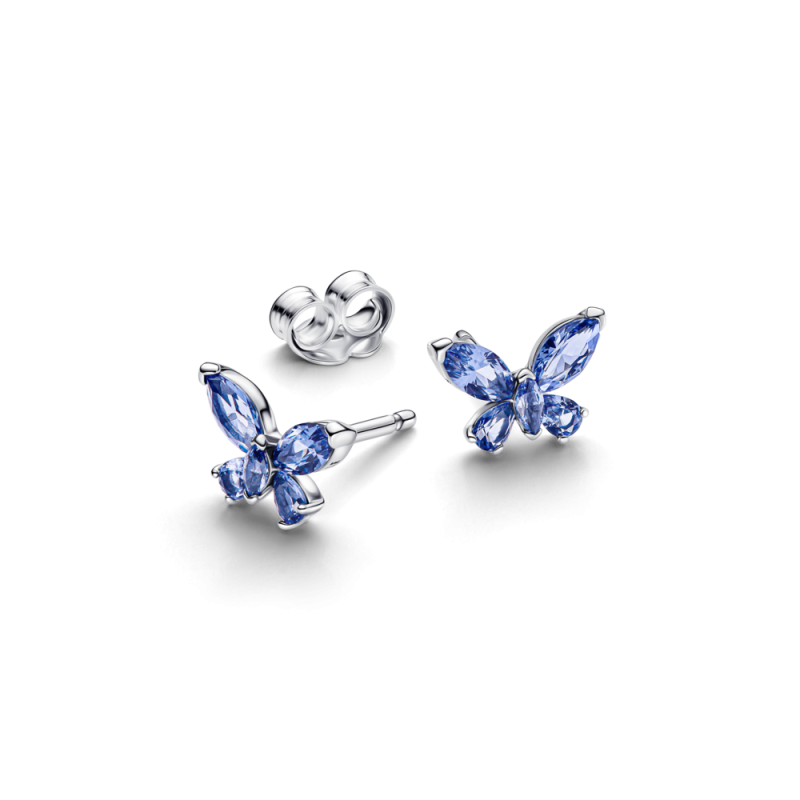 Pendientes Pandora Mariposa Azul 294230C01