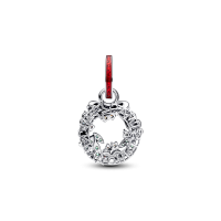 Charm Pandora Colgante Doble Corona de Navidad 794238C01