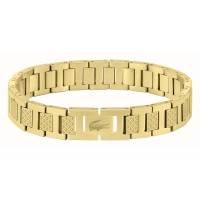 Pulsera Lacoste Metropole Dorada 2040120