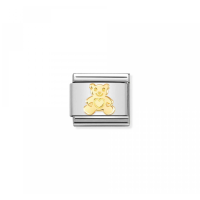 Link Nomination Acero y Oro Oso 030162 71