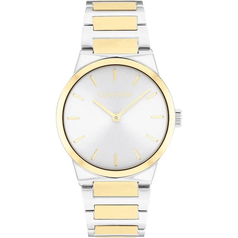 Reloj Calvin Klein Linear Elegance Bicolor 25100113