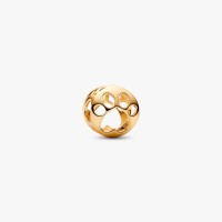 Charm Pandora Dorado Huella Filigrana 768869C00