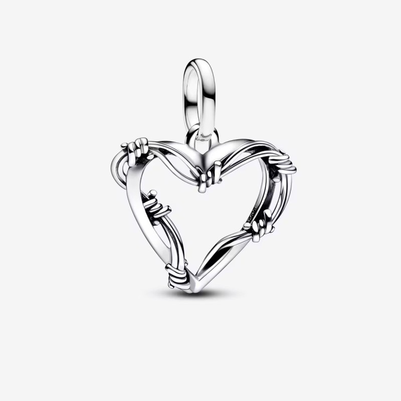 Charm Medallón Pandora Me Corazón de Alambre 793449C00