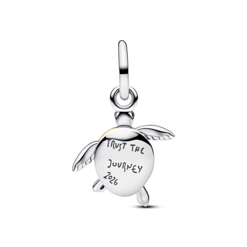 Charm colgante Pandora Tortuga Marina Rosa Pandora Club 2026 764432C01
