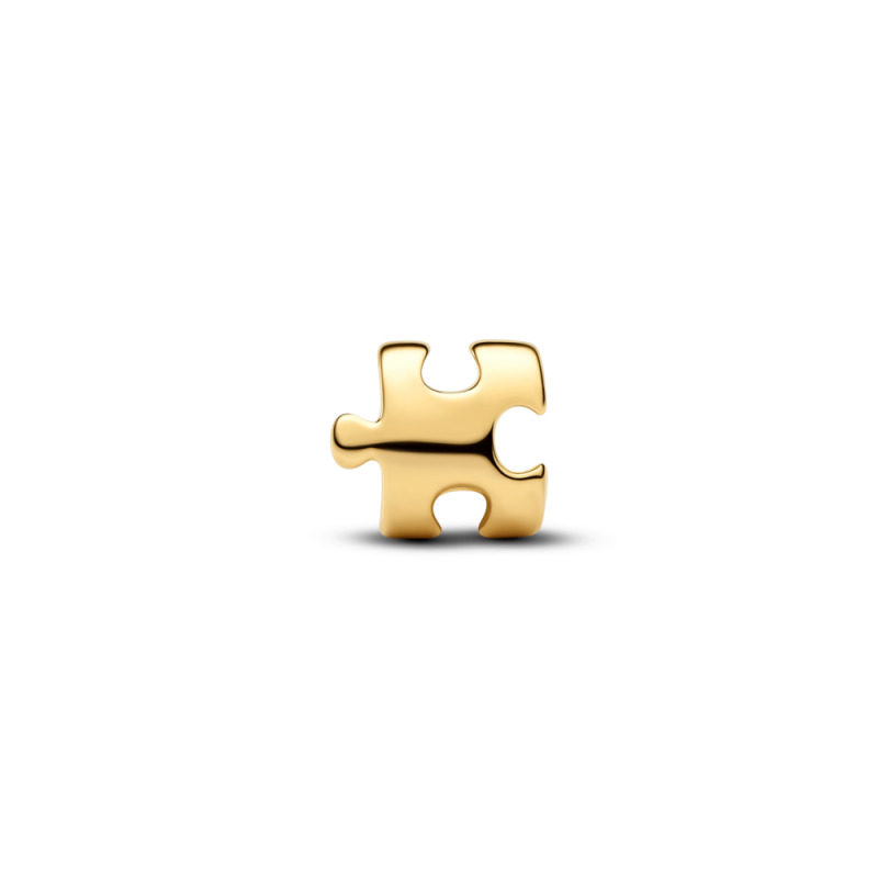 Charm Pandora Mini Pieza de Puzzle Dorada 764514C00