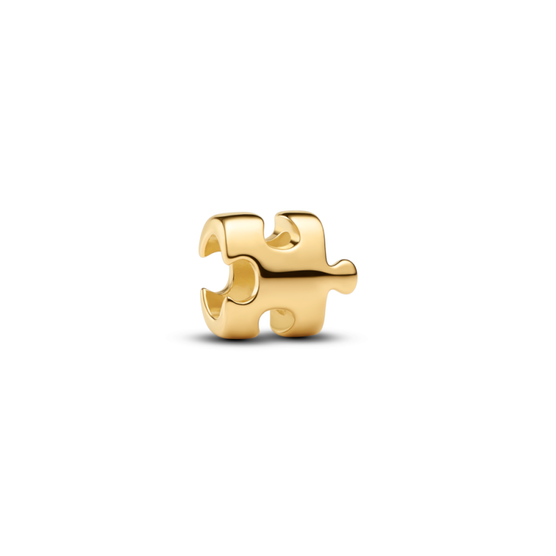 Charm Pandora Mini Pieza de Puzzle Dorada 764514C00