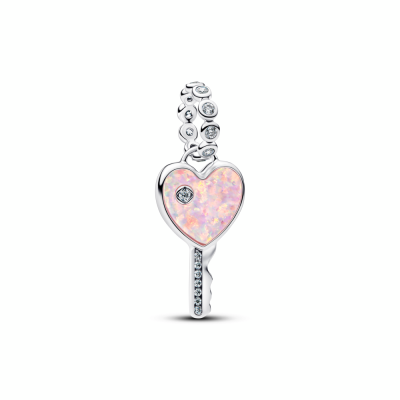 Charm Pandora Colgante Llave Corazón Opalescente 794427C01