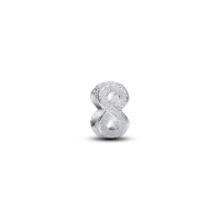 Charm Mini Pandora Símbolo Infinito Textura 794523C00