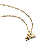 Collar Corazón Pequeño Forma Orgánica Dorado 364360C00