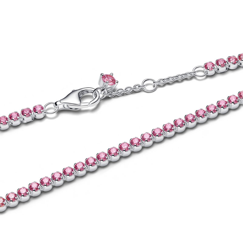 Pulsera Pandora Tenis Rosa 593927C02