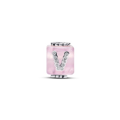 Charm Pandora Cubo Amor Cristal Murano Rosa 794433C01 2