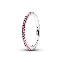Anillo Pandora Banda Brillante Rosa 192999C02