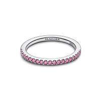 Anillo Pandora Banda Brillante Rosa 192999C02
