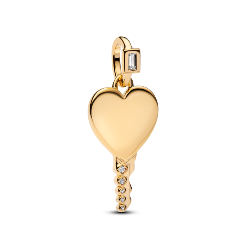 Colgante Pandora Etiqueta Grabable Llave Corazón 364353C01