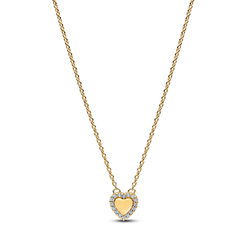 Collar Pandora Grabable Halo Corazón 364364C01