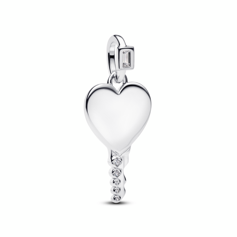 Colgante Pandora Etiqueta Grabable Llave Corazón 394353C01