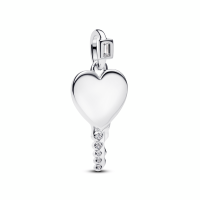 Colgante Pandora Etiqueta Grabable Llave Corazón 394353C01