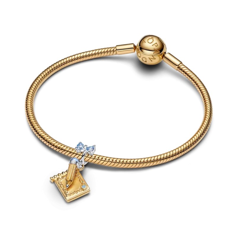 Charm Pandora Colgante Lapiz y Tarjeta del Baile de Los Bridgerton 764383C01