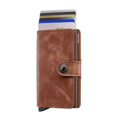 Secrid Miniwallet Vintage Cognac-Brown 2