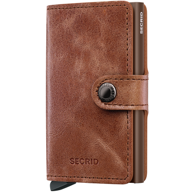 Secrid Miniwallet Vintage Cognac-Brown