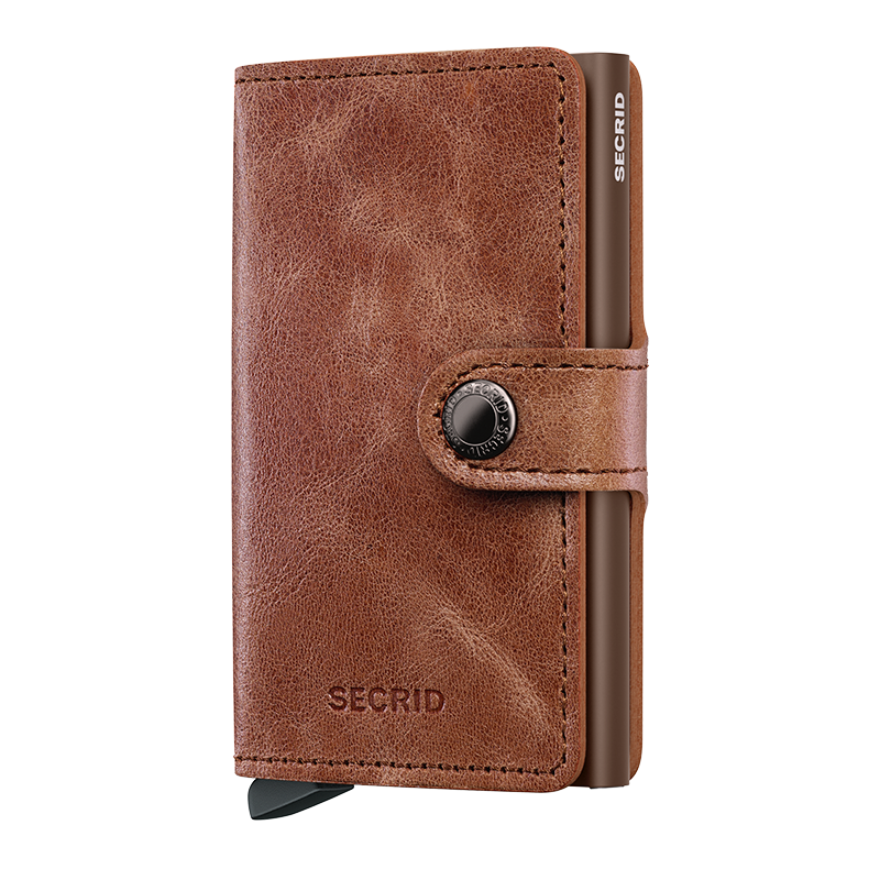 Secrid Miniwallet Vintage Cognac-Brown