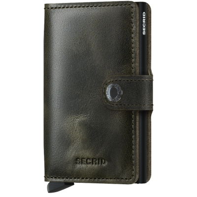 Secrid Miniwallet Vintage Olive-Black