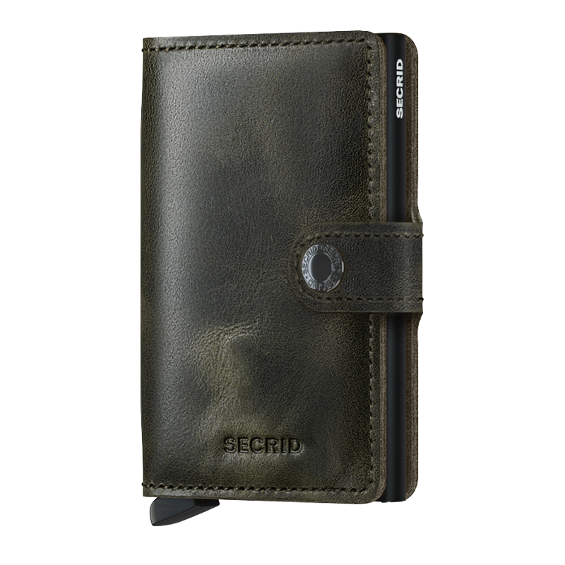 Secrid Miniwallet Vintage Olive-Black
