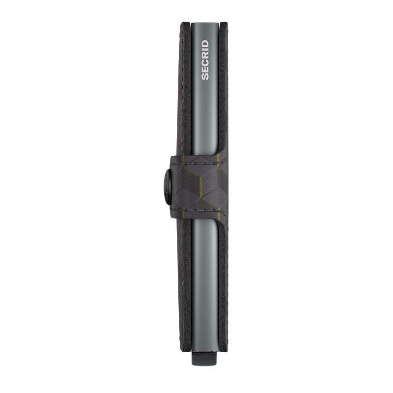 Secrid Mniwallet Optical Grey Yellow