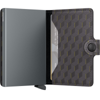 Secrid Mniwallet Optical Grey Yellow