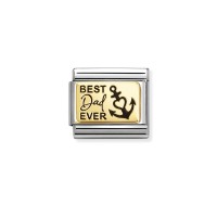Link Nomination Acero y Oro "Mejor papá siempre" 030166 65