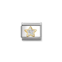 Link Nomination Acero y Oro "Estrella Glitter" 030220 19