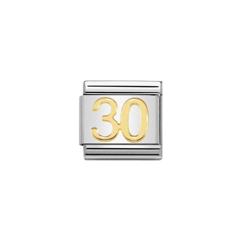 Link Nomination Acero y Oro "30" 030109 40