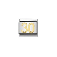 Link Nomination Acero y Oro "30" 030109 40