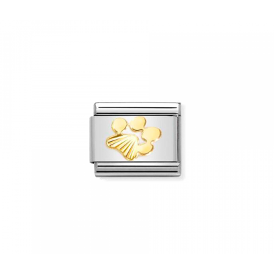 Link Nomination Acero y Oro Huella Mascota Efecto 030149 44