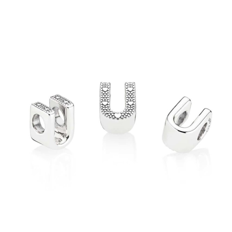 Charm Pandora Letra U 797475