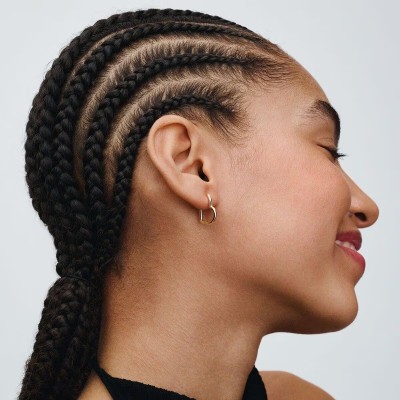 Pendientes Pandora Aro Corazón Asimétrico Dorado 268307C00 2