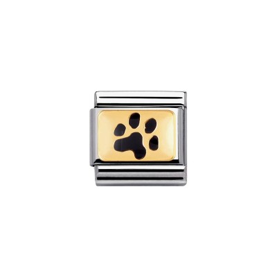 Link Nomination Acero y Oro Huella Cachorro 030212 35 2