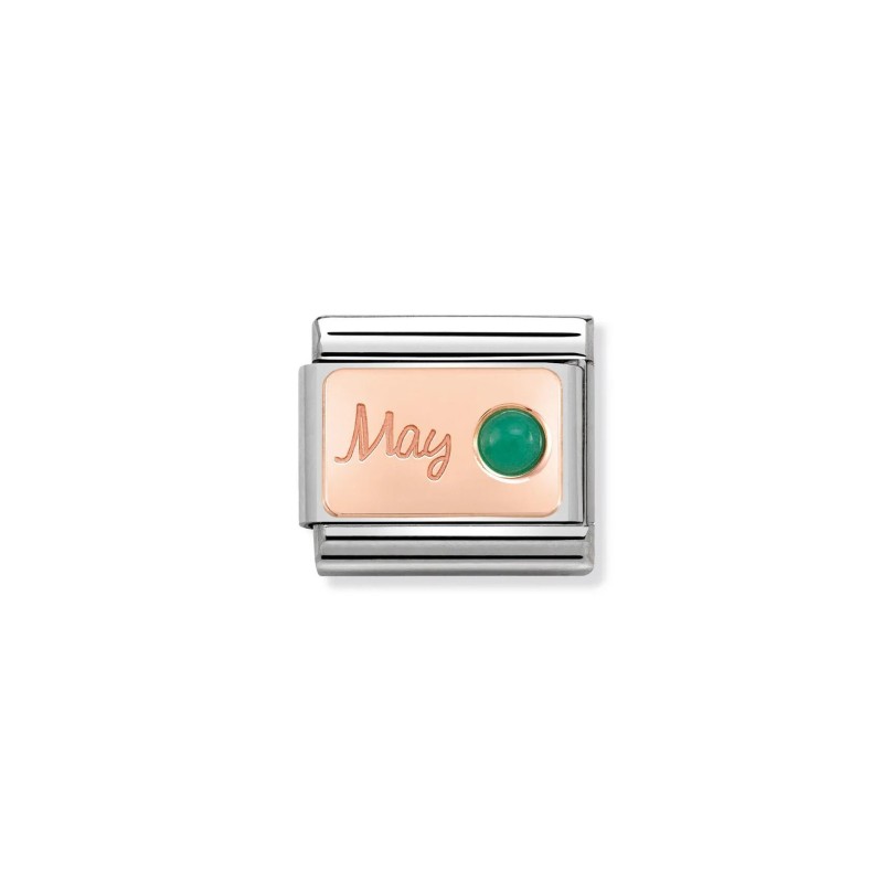 Link Nomination Acero y Oro Rosa Mayo 430508 05