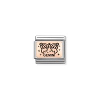 Link Nomination Acero y Oro Rosa Geminis 430112 03