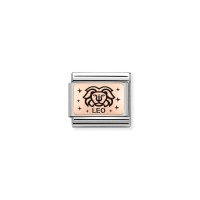Link Nomination Acero y Oro Rosa Leo 430112 05