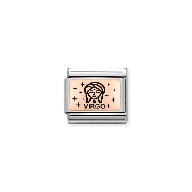 Link Nomination Acero y Oro Rosa Virgo 430112 06