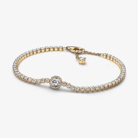 Pulsera Pandora Tenis Halo Brillante 569416C01