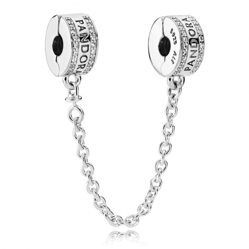 Cadena Seguridad  Pandora Logo 792057CZ