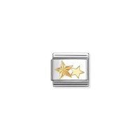 Link Nomination Acero y Oro Doble Estrella 030149 65