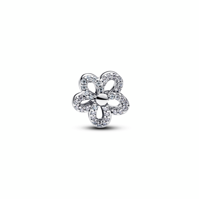 Charm Pandora Flor en Filigrana y Pavé 764480C01