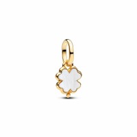 Charm Pandora Colgante Trébol de la Suerte Blanco 764564C01