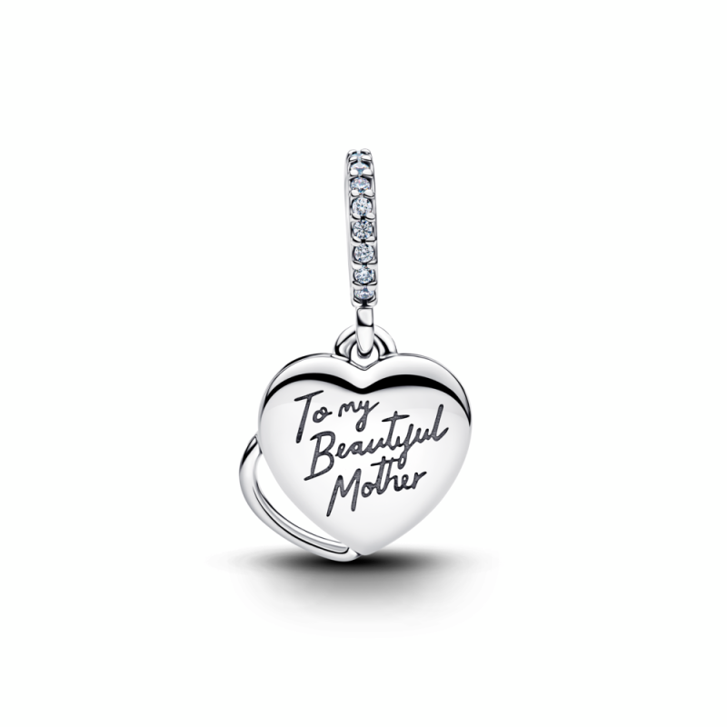 Charm Pandora Colgante Doble plata Madre Preciosa 794456C01