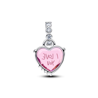 Charm Pandora Colgante plata I Love You Mom 794464C01 2