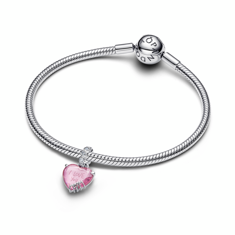 Charm Pandora Colgante plata I Love You Mom 794464C01